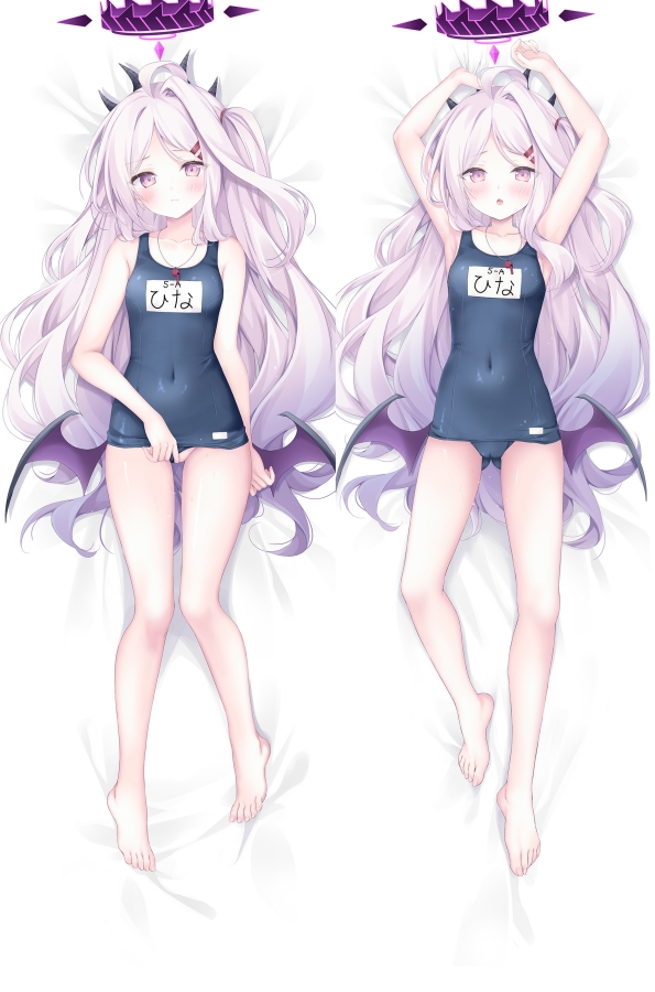 Blue Archive Sorasaki Hina Anime Dakimakura Body Pillow Cover