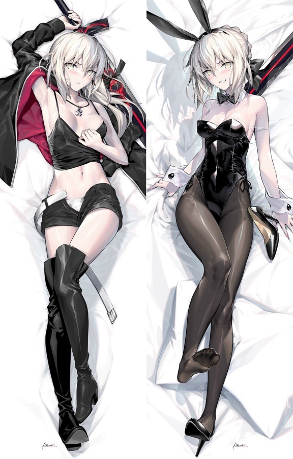 Fate/Grand Order FGO Joan of Arc Anime Dakimakura Body Pillow Cover