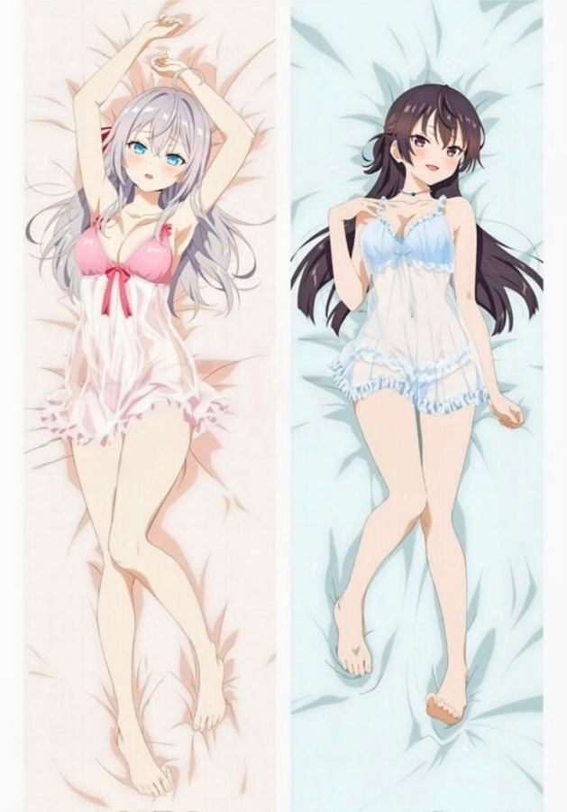 Alya Sometimes Hides Her Feelings in Russian Alisa Mikhailova Kujou & Yuki Suou Anime Dakimakura Body Pillow Cover