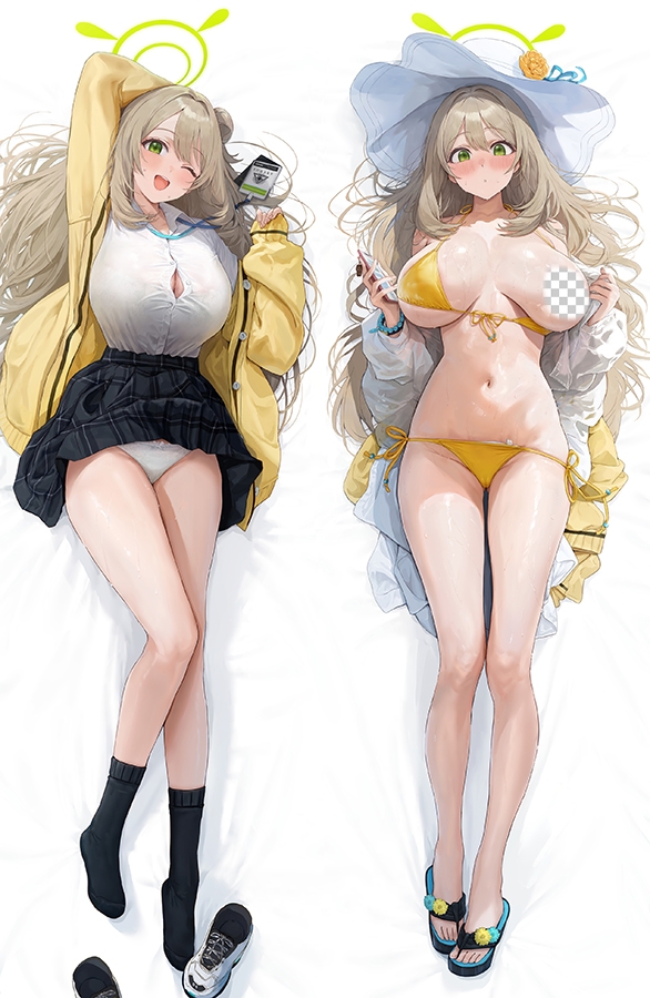 Blue Archive Izayoi Nonomi Anime Dakimakura Body Pillow Cover