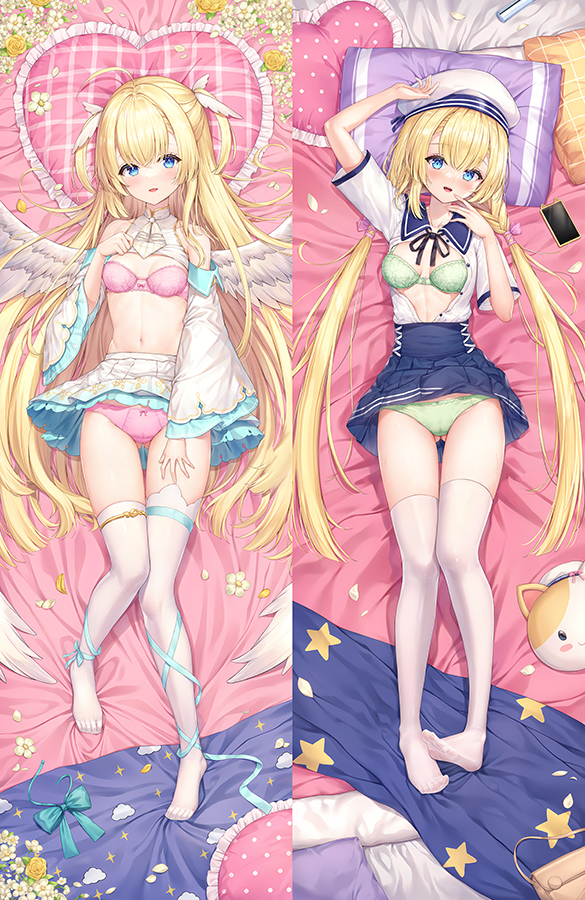 Angelic☆Chaos RE-BOOT! Shirayuki Noa Anime Dakimakura Body Pillow Cover