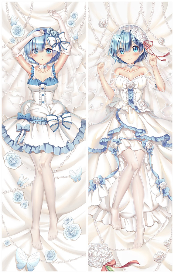 Re:Zero − Starting Life in Another World Rem Anime Dakimakura Body Pillow Cover