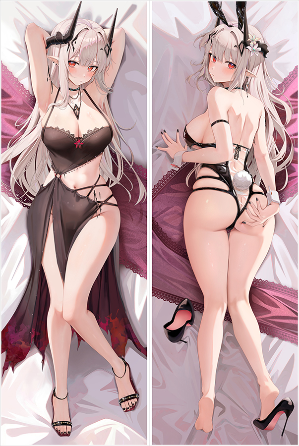 Arknights Mudrock Anime Dakimakura Body Pillow Cover