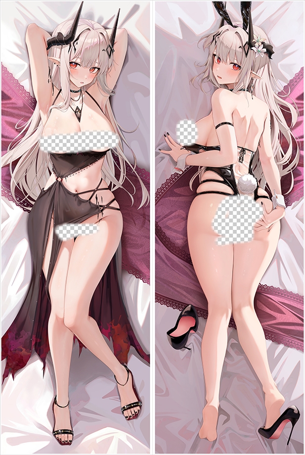 Arknights Mudrock Anime Dakimakura Body Pillow Cover
