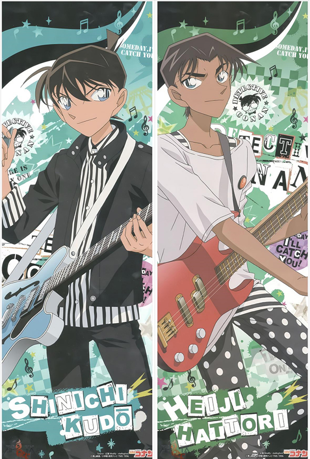 Detective Conan（Case Closed) Hattori Heiji Anime Dakimakura Body Pillow Cover