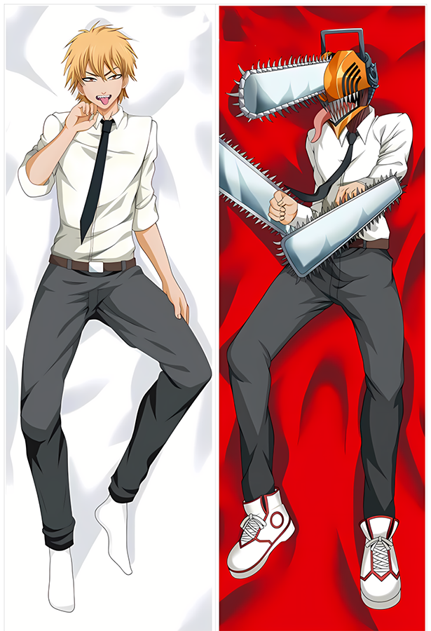 Chainsaw Man Denji Anime Dakimakura Body Pillow Cover