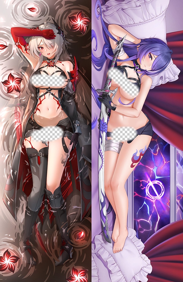 Honkai: Star Rail Acheron Anime Dakimakura Body Pillow Cover