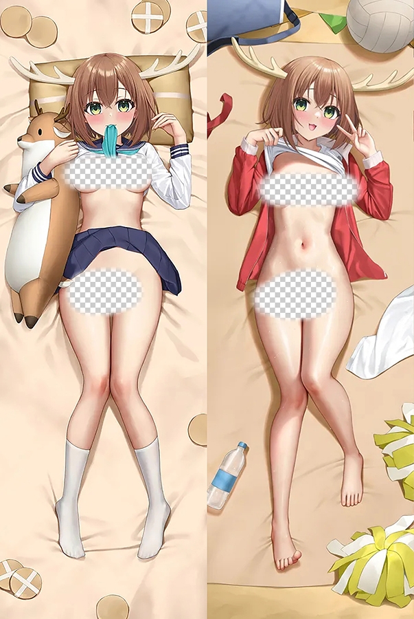 My Deer Friend Nokotan Noko Shikanoko Anime Dakimakura Body Pillow Cover