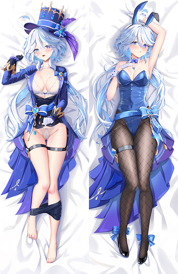 Genshin Impact Focalors Anime Dakimakura Body Pillow Cover