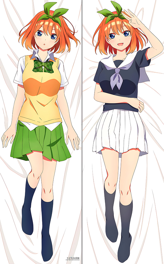 The Quintessential Quintuplets Nakano Yotsuba Anime Dakimakura Body Pillow Cover