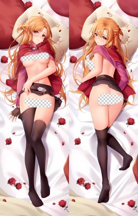 Sword Art Online Asuna Anime Dakimakura Body Pillow Cover