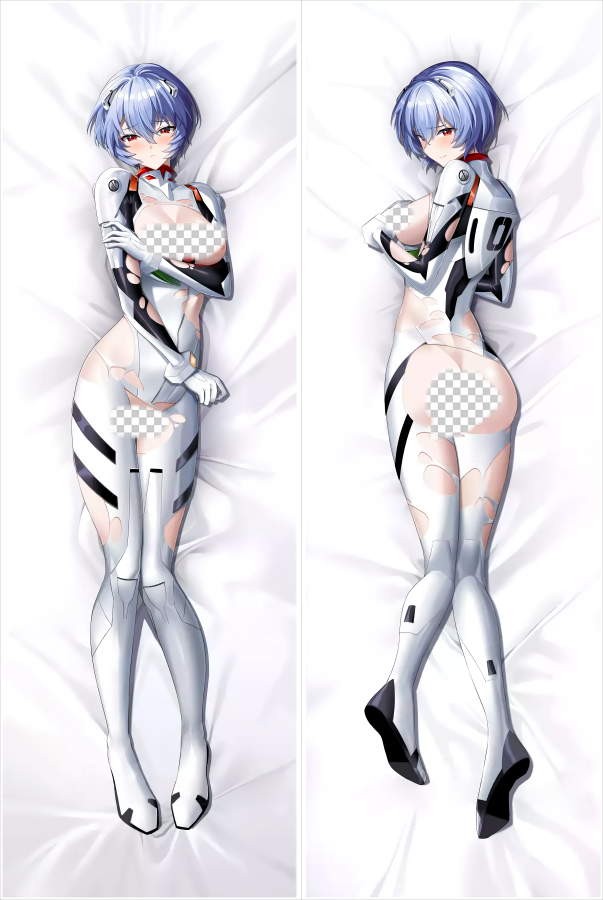 Neon Genesis Evangelion Rei Ayanami Anime Dakimakura Body Pillow Cover
