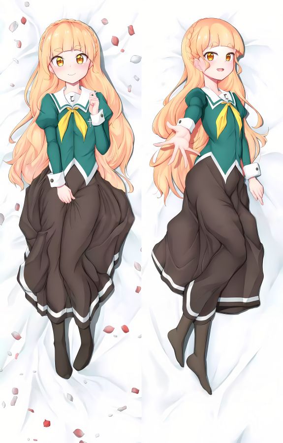 Yuri Is My Job! Shiraki Hime Anime Dakimakura Body Pillow Cover