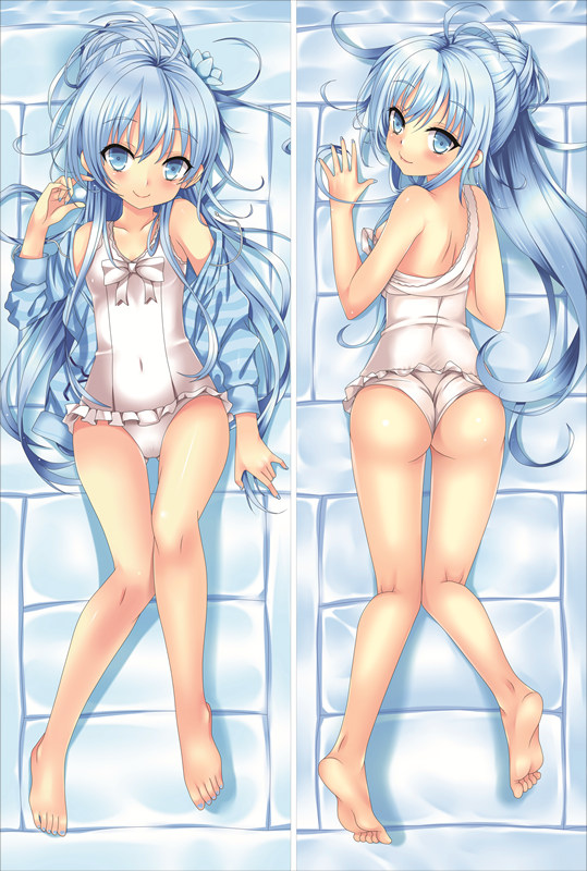 Electromagnetic Wave Woman and Adolescent Man Erio Touwa Anime Dakimakura Body Pillow Cover