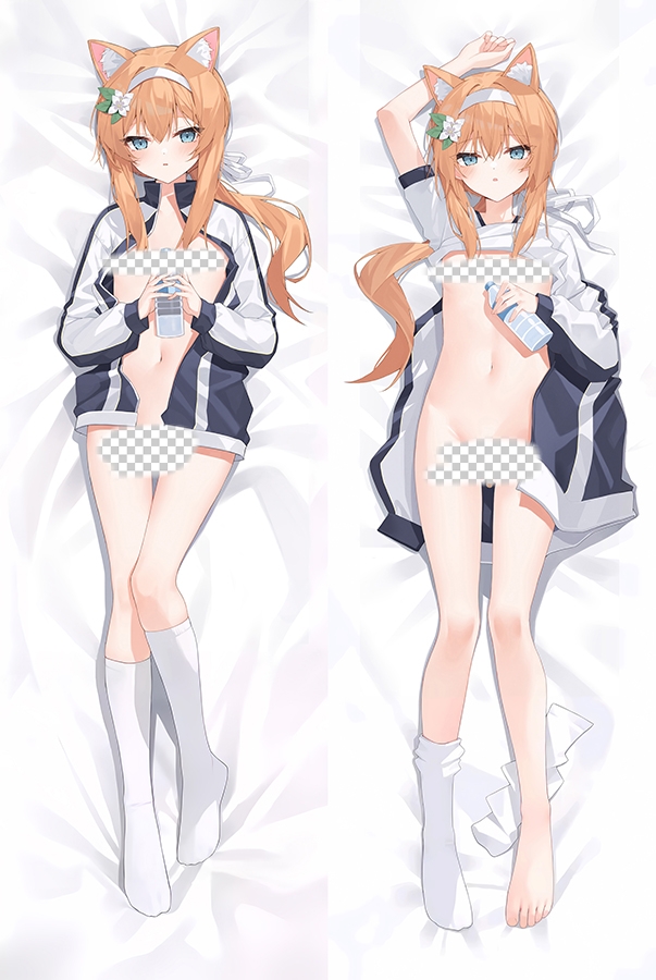 Blue Archive Iochi Mari Anime Dakimakura Body Pillow Cover