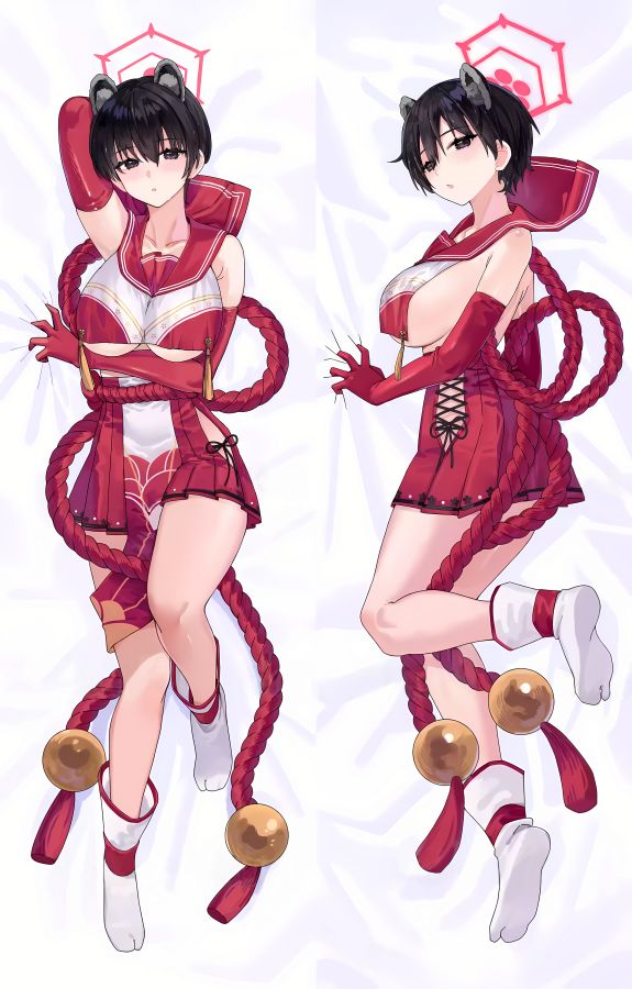 Blue Archive Kasuga Tsubaki Anime Dakimakura Body Pillow Cover