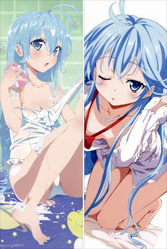 Electromagnetic Wave Woman and Adolescent Man Erio Touwa Anime Dakimakura Body Pillow Cover