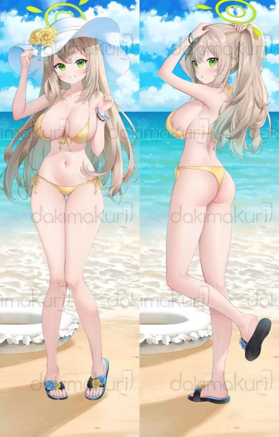 Blue Archive Izayoi Nonomi Anime Dakimakura Body Pillow Cover