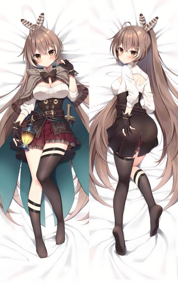 Hololive Virtual Youtuber Nanashi Mumei Anime Dakimakura Body Pillow Cover