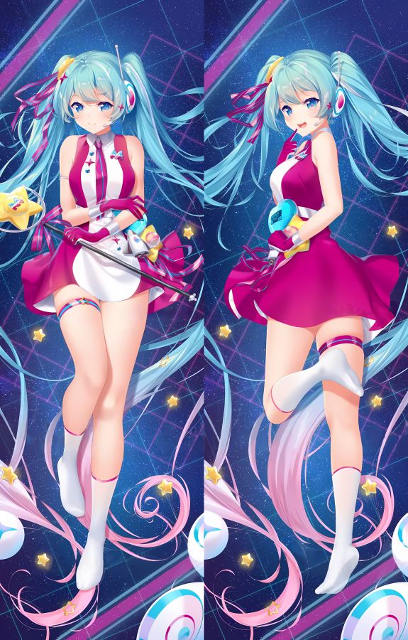 Hatsune Miku Anime Dakimakura Body Pillow Cover