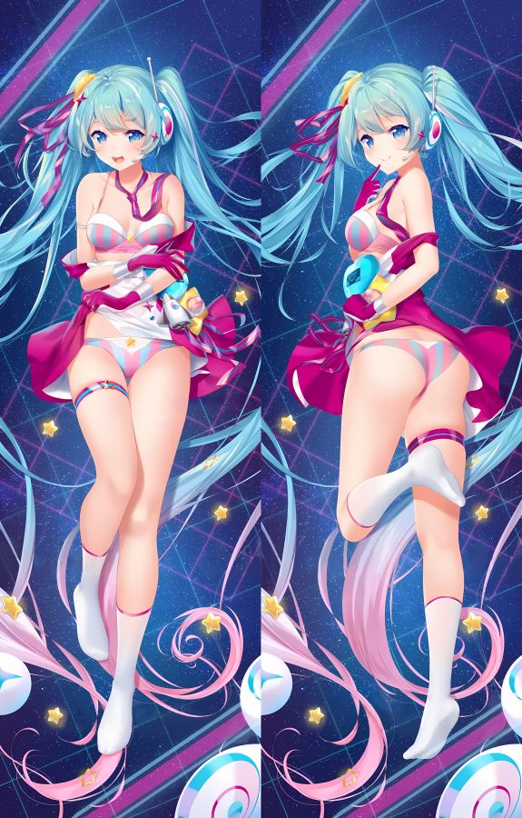 Hatsune Miku Anime Dakimakura Body Pillow Cover