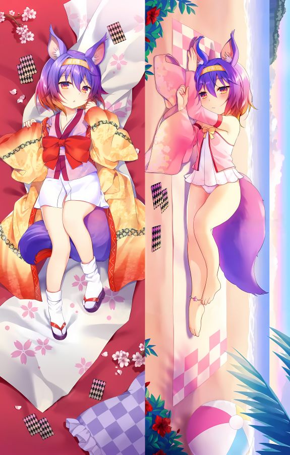 No Game No Life Izuna Hatsuse Anime Dakimakura Body Pillow Cover