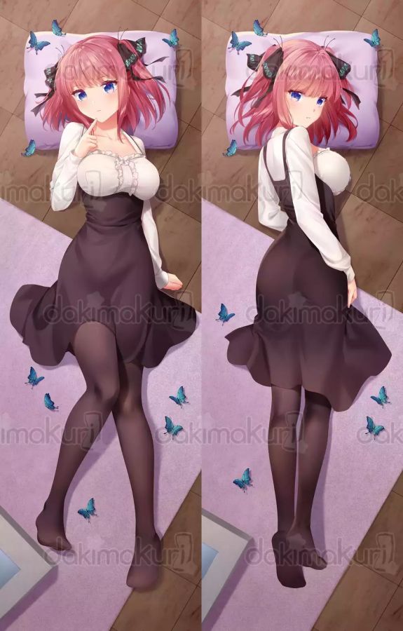 The Quintessential Quintuplets Nakano Nino Anime Dakimakura Body Pillow Cover