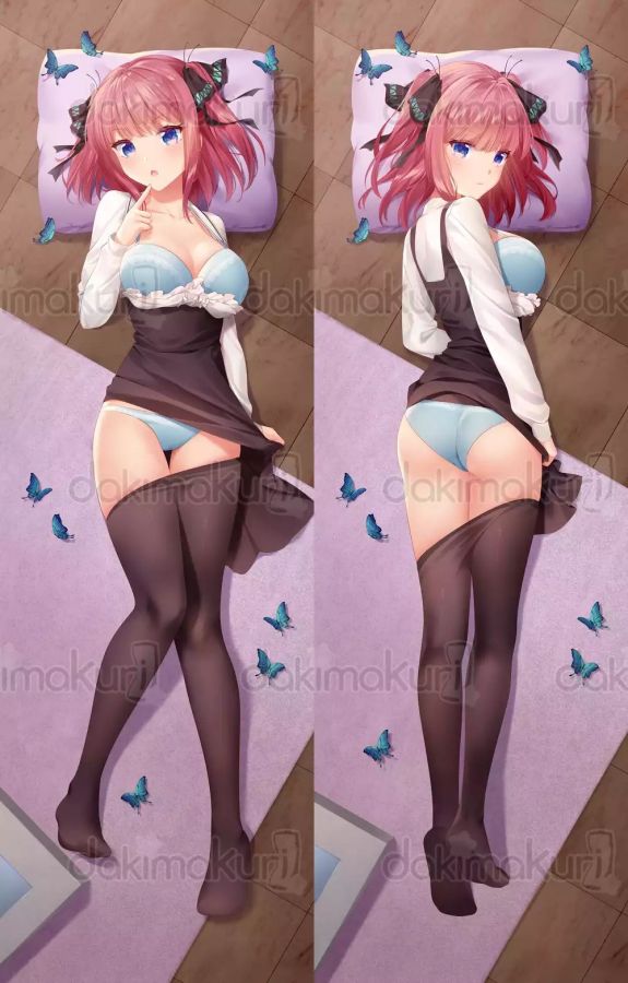 The Quintessential Quintuplets Nakano Nino Anime Dakimakura Body Pillow Cover