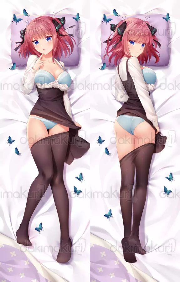 The Quintessential Quintuplets Nakano Nino Anime Dakimakura Body Pillow Cover