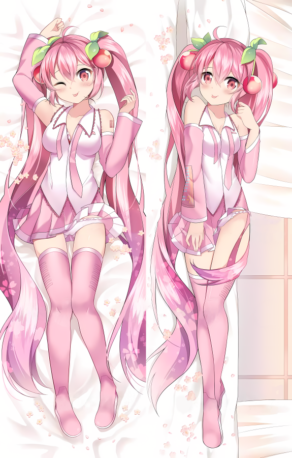 Vocaloid Hatsune Miku Anime Dakimakura Body Pillow Cover