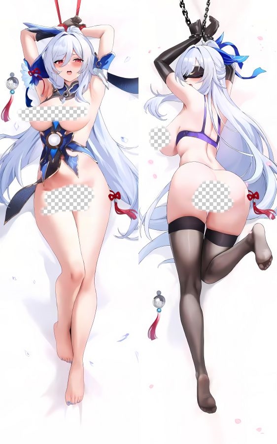 Honkai: Star Rail Jingliu Anime Dakimakura Body Pillow Cover