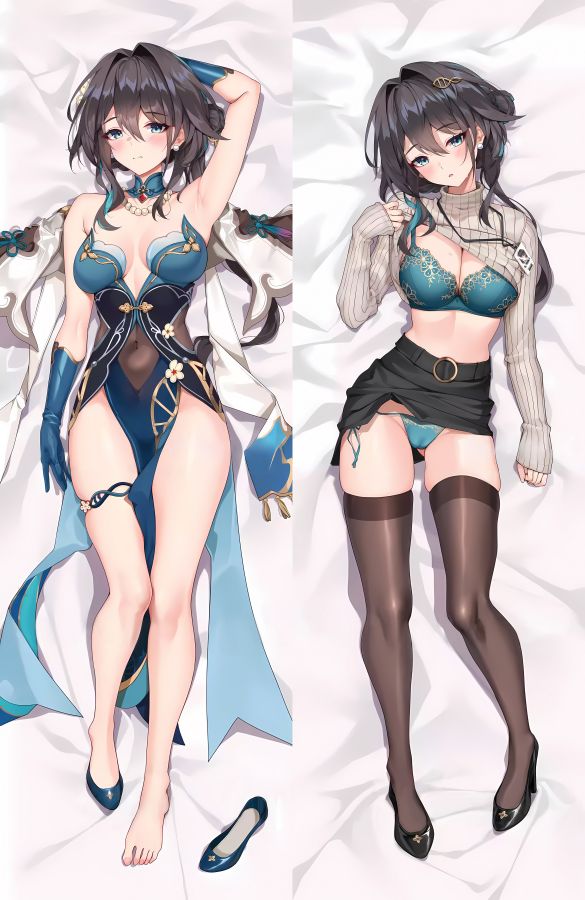 Honkai: Star Rail Ruan Mei Anime Dakimakura Body Pillow Cover