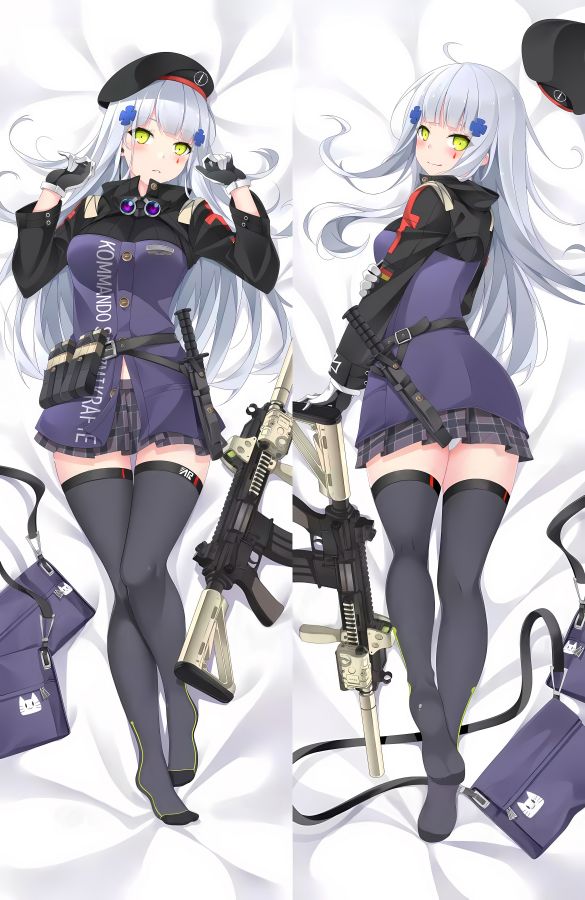 Girls' Frontline HK416 Anime Dakimakura Body Pillow Cover