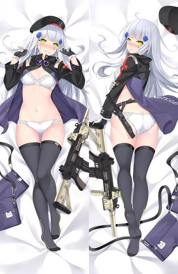 Girls' Frontline HK416 Anime Dakimakura Body Pillow Cover