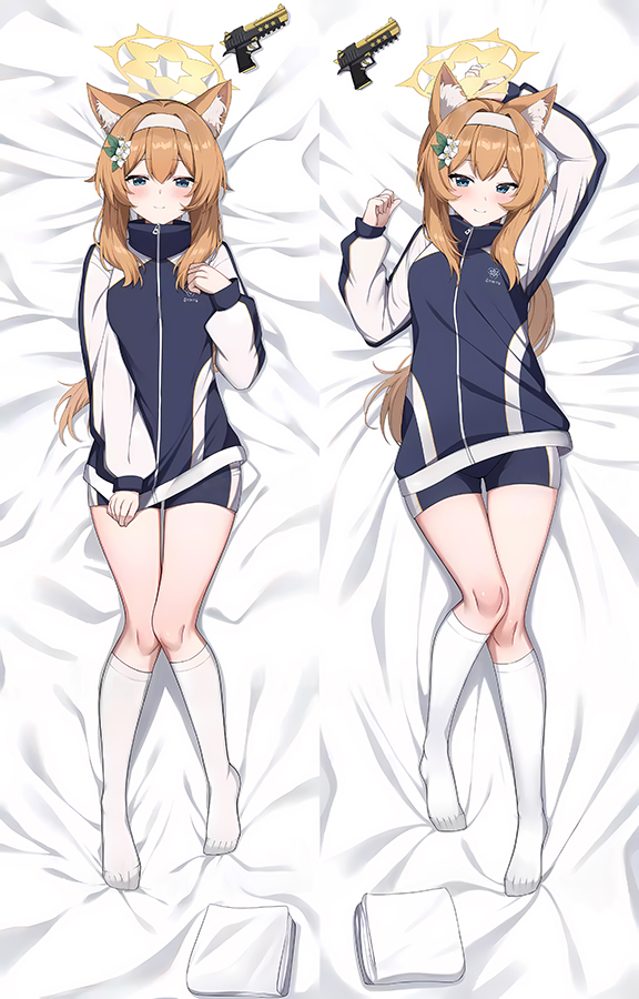 Blue Archive Iochi Mari Anime Dakimakura Body Pillow Cover