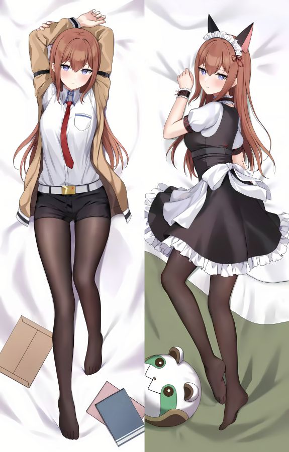 Steins;Gate Kurisu Makise Anime Dakimakura Body Pillow Cover