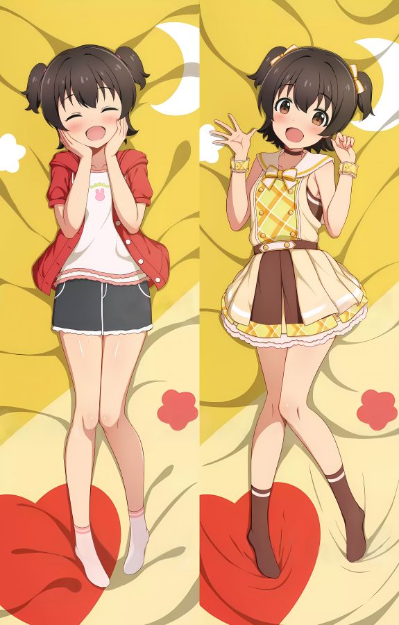 The Idolmaster Akagi Miria Anime Dakimakura Body Pillow Cover