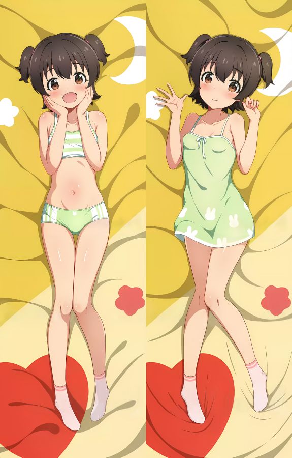 The Idolmaster Akagi Miria Anime Dakimakura Body Pillow Cover
