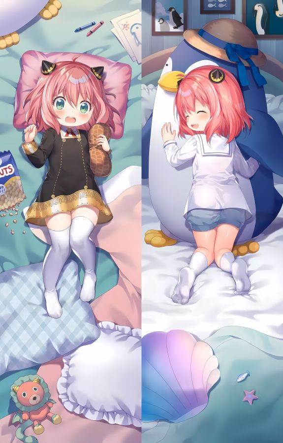 Spy × Family Anya Forger Anime Dakimakura Body Pillow Cover