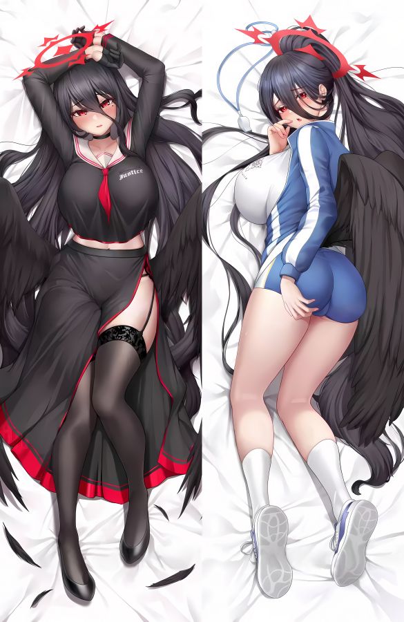 Blue Archive Hanekawa Hasumi Anime Dakimakura Body Pillow Cover