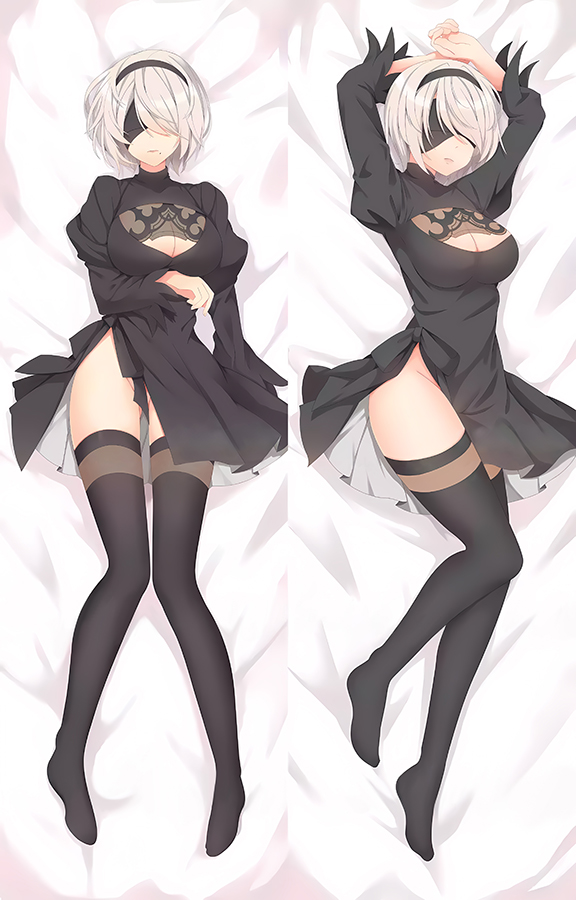 Nier: Automata 2B Anime Dakimakura Body Pillow Cover