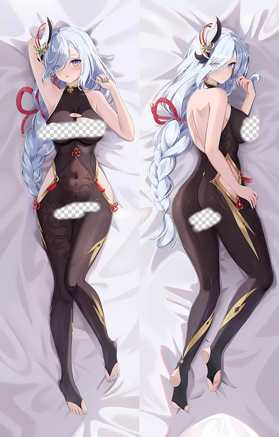Genshin Impact Shenhe Anime Dakimakura Body Pillow Cover