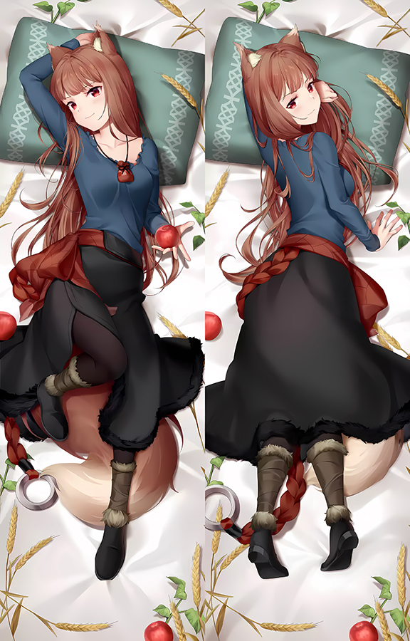 Spice and Wolf Holo Anime Dakimakura Body Pillow Cover