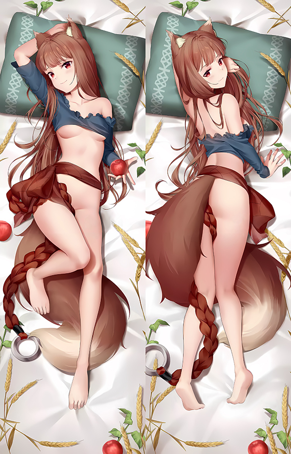 Spice and Wolf Holo Anime Dakimakura Body Pillow Cover