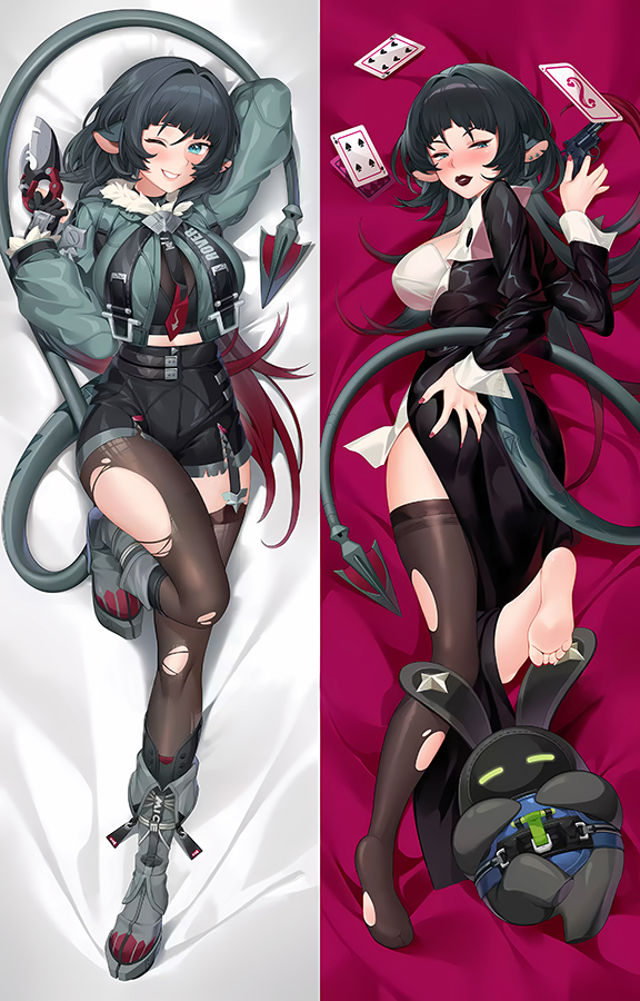 Zenless Zone Zero Jane Doe Anime Dakimakura Body Pillow Cover