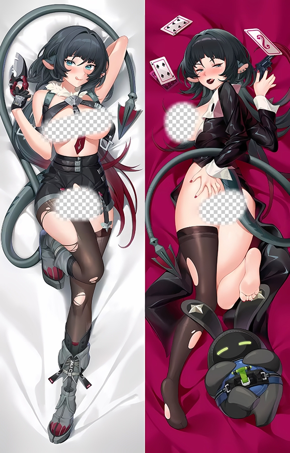 Zenless Zone Zero Jane Doe Anime Dakimakura Body Pillow Cover