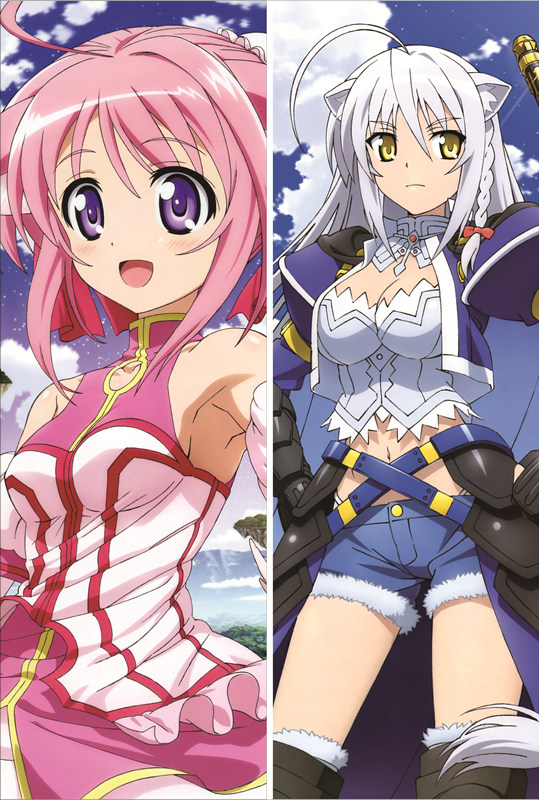 Dog Days Millhiore F Biscotti + Leonmitchelli Galette des Rois Anime Dakimakura Body Pillow Cover