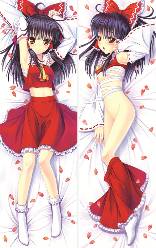 TouHou Project Reimu Hakurei 50x160cm Anime Dakimakura Body Pillow Cover