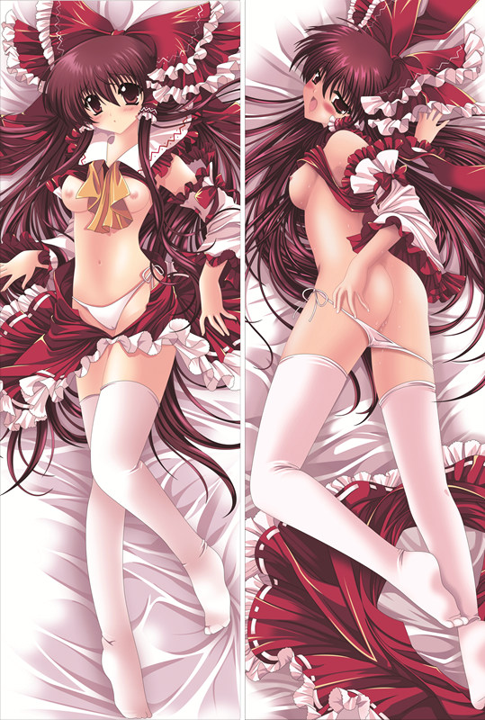 TouHou Project Reimu Hakurei Anime Dakimakura Body Pillow Cover