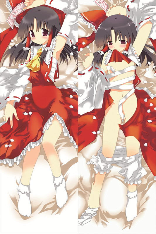 TouHou Project Reimu Hakurei Anime Dakimakura Body Pillow Cover